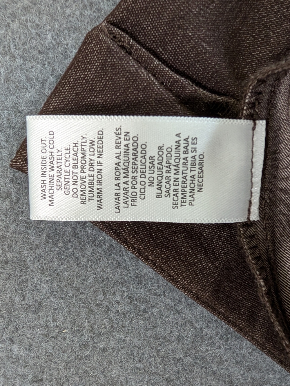 NWT Zac & Rachel Womens Size 6 Chocolate Brown Ankle Dress Pants Stretch Trouser - Picture 7 of 10
